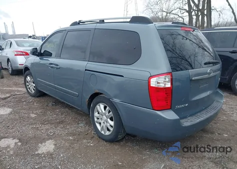 2007 Kia Sedona Ex from USA, damaged, VIN KNDMB233976181930